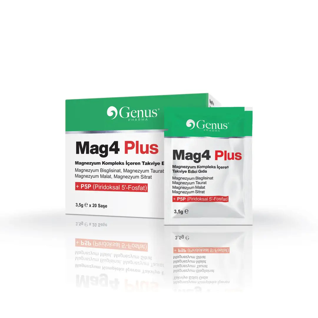 Mag4 Plus® Magnezyum Kompleks İçeren Takviye Edici Gıda